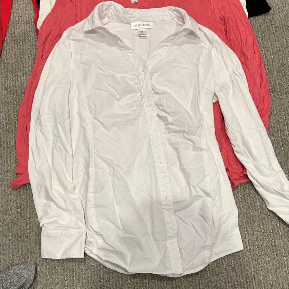 Assorted Long Sleeve Maternity Tops - Picture 8 of 12